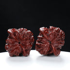 "Qilin Scale Pattern" Imperial Machine-Polished Qilin Guanmao Wenwan Walnuts Pair | Size:43L*43W*48H | UPI:UR-00001