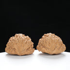 "Snake Head" Collector's Hand-Matched Rare Snake Head Treasure Basin Wenwan Walnuts Pair | Size:42L*29W*35H | UPI:UR-00002