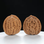 "Wheat Ear Tiger" Traditional entry level Wenwan Walnuts Pair | Size:38L*36W*40H | UPI:UR-00007
