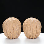 “Golden Monkey Head” Golden Thread Monkey Head Wenwan Walnuts Pair | Size:40L*30W*33H | UPI:UR-00095