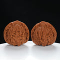 "Large Mandarin Hat" Handpicked entry level Wenwan Walnuts Pair | Size:48L*44W*46H | UPI:UR-00016