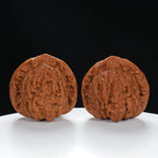 "Large Mandarin Hat" Handpicked entry level Wenwan Walnuts Pair | Size:48L*44W*46H | UPI:UR-00016