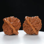 "Large Mandarin Hat" Artisan entry level Wenwan Walnuts Pair | Size:44L*42W*46H | UPI:UR-00018