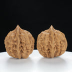 "Large Mandarin Hat" Vintage-style entry level Wenwan Walnuts Pair | Size:38L*38W*40H | UPI:UR-00020