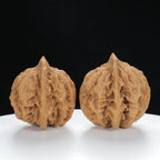 "Large Mandarin Hat" Collector's entry level Wenwan Walnuts Pair | Size:45L*40W*43H | UPI:UR-00021