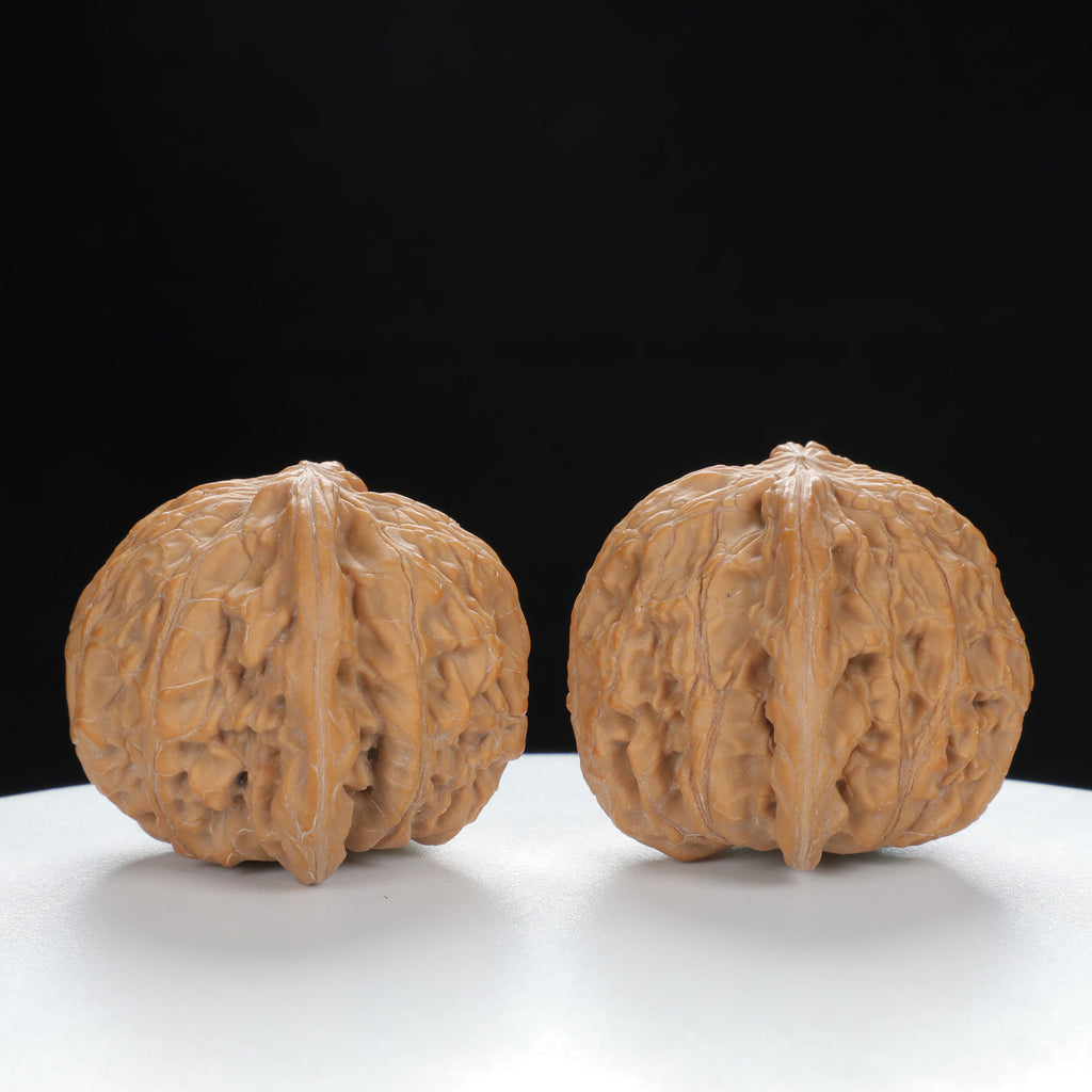 "Millstone" Time-honored entry level Wenwan Walnuts Pair | Size:40L*38W*31H | UPI:UR-00022