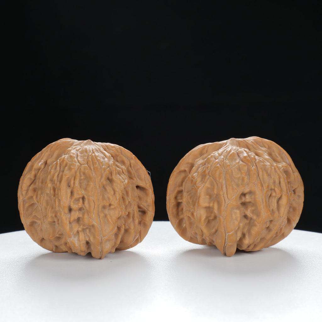 "Millstone" Time-honored entry level Wenwan Walnuts Pair | Size:40L*38W*31H | UPI:UR-00022