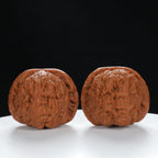 "Lion's Head" Traditional entry level Wenwan Walnuts Pair | Size:41L*40W*34H | UPI:UR-00026