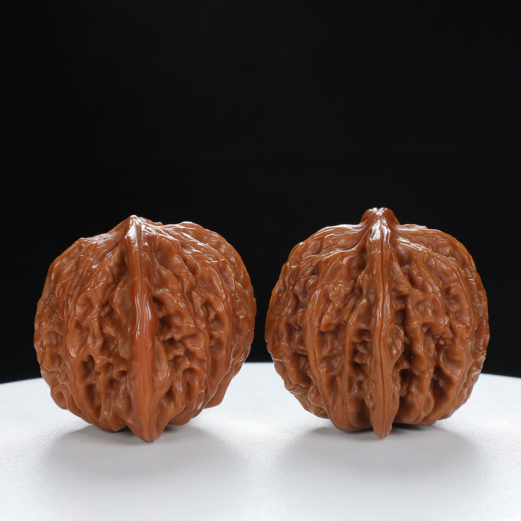 "Millstone" Signature entry level Wenwan Walnuts Pair | Size:39L*40W*34H | UPI:UR-00028