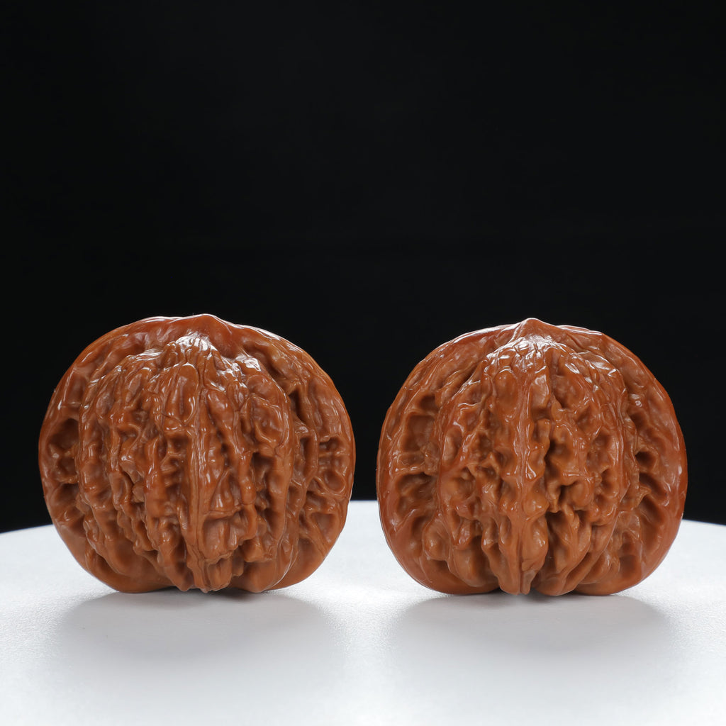 "Millstone" Signature entry level Wenwan Walnuts Pair | Size:39L*40W*34H | UPI:UR-00028