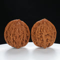"Wheat Ear Tiger" Curated entry level Wenwan Walnuts Pair | Size:38L*35W*43H | UPI:UR-00035