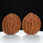 "Wheat Ear Tiger" Curated entry level Wenwan Walnuts Pair | Size:38L*35W*43H | UPI:UR-00035