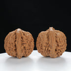 "Nanjiang Stone" Refined entry level Wenwan Walnuts Pair | Size:41L*39W*37H | UPI:UR-00051