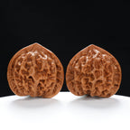 “Qilin Scale Pattern” Imperial Collection Qilin Guanmao Walnuts Pair 48L*47W*44H | UPI:UR-00052