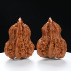 “Gourd” Natural Gourd-Shaped Wenwan Walnuts Pair | Size:39L*38W*50H | UPI:UR-00061