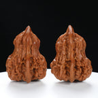 “Gourd” Natural Gourd-Shaped Wenwan Walnuts Pair | Size:39L*38W*50H | UPI:UR-00061