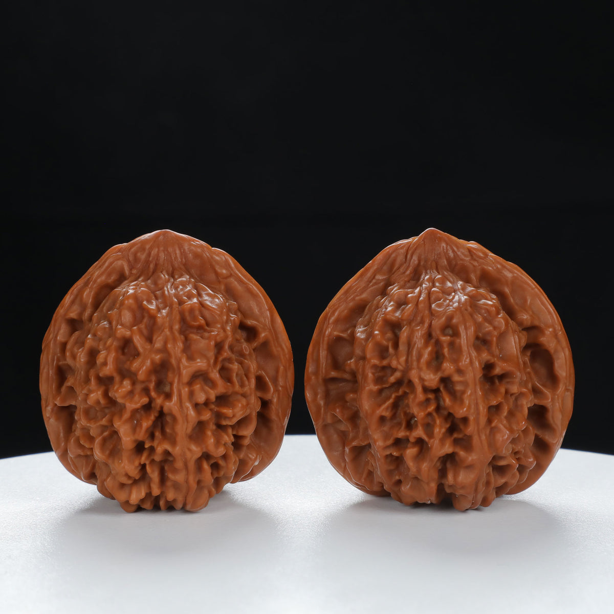 "Starry Sky" Collector's entry level Wenwan Walnuts Pair | Size:37L*36W*38H | UPI:UR-00066
