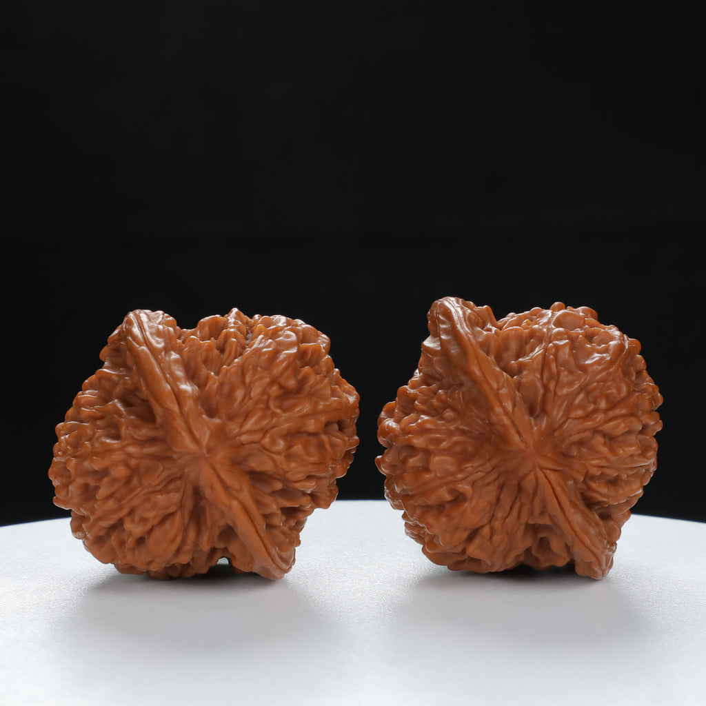 "Starry Sky" Collector's entry level Wenwan Walnuts Pair | Size:37L*36W*38H | UPI:UR-00066