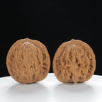 "Wheat Ear Tiger" Traditional entry level Wenwan Walnuts Pair | Size:37L*35W*37H | UPI:UR-00073