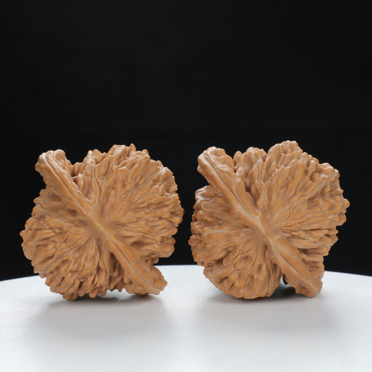 "Si Zuo Lou" Distinctive entry level Wenwan Walnuts Pair | Size:45L*41W*39H | UPI:UR-00077