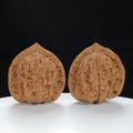 "Large Mandarin Hat" Curated entry level Wenwan Walnuts Pair | Size:44L*40W*45H | UPI:UR-00083