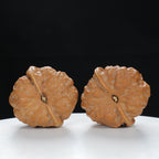 "Toad Head" Artisan entry level Wenwan Walnuts Pair | Size:38L*39W*34H | UPI:UR-00084