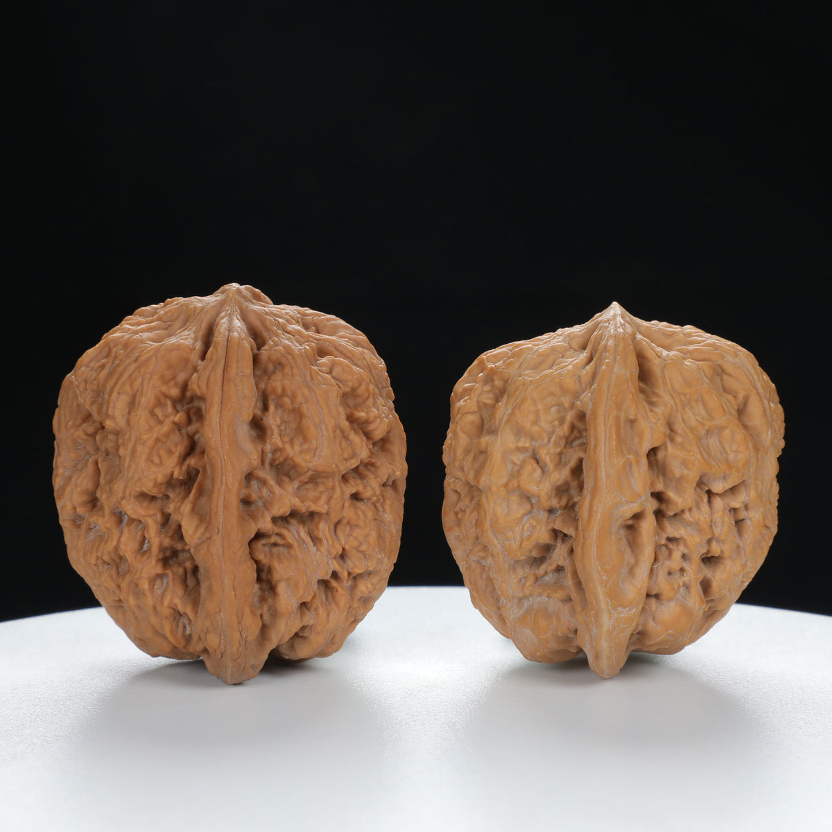 "Nanjiang Stone" Collector's entry level Wenwan Walnuts Pair | Size:39L*39W*43H | UPI:UR-00087