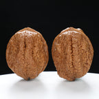 “Toad Head” Yunnan Iron Golden Toad Wenwan Walnuts Pair | Size:31L*40W*40H | UPI:UR-00097