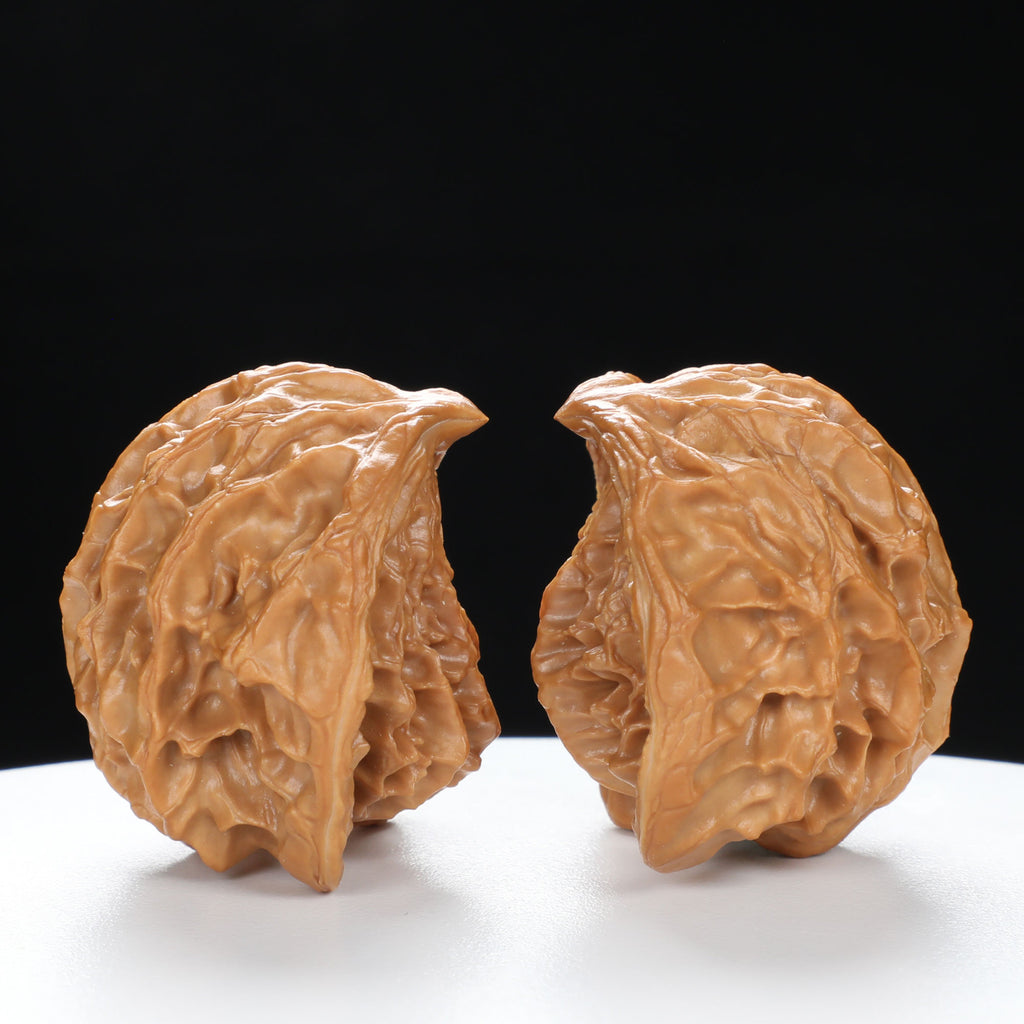 “Snake Head” Collector's Ultra Rare Full-Bellied Snake Head Hand-Matched Wenwan Walnuts Pair | Size:38L*25W*34H | UPI:UR-00092