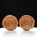 “Snake Head” Compact Mini Snake Head Treasure Basin Deformed Wenwan Walnuts Pair | Size:35L*25W*30H | UPI:UR-00093