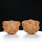 “Snake Head” Compact Mini Snake Head Treasure Basin Deformed Wenwan Walnuts Pair | Size:35L*25W*30H | UPI:UR-00093