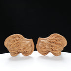 “Penguin” Natural Penguin-Shaped Irregular Wenwan Walnuts Pair | Size:30L*28W*37H | UPI:UR-00067