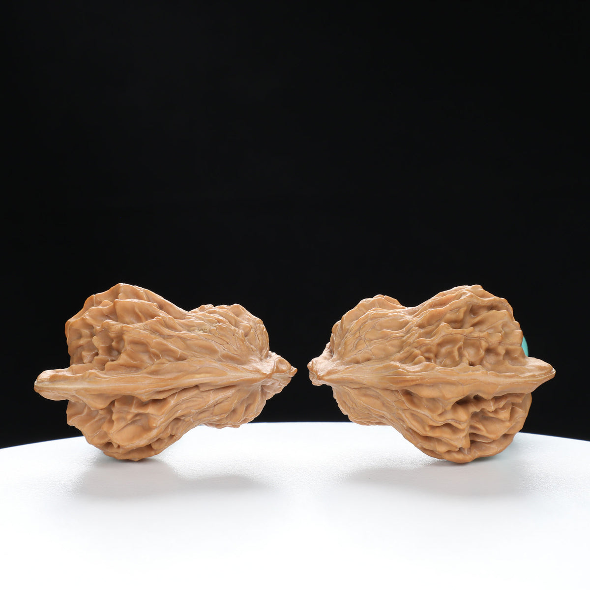 “Penguin” Natural Penguin-Shaped Irregular Wenwan Walnuts Pair | Size:30L*28W*37H | UPI:UR-00067