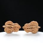 “Penguin” Natural Penguin-Shaped Irregular Wenwan Walnuts Pair | Size:30L*28W*37H | UPI:UR-00067