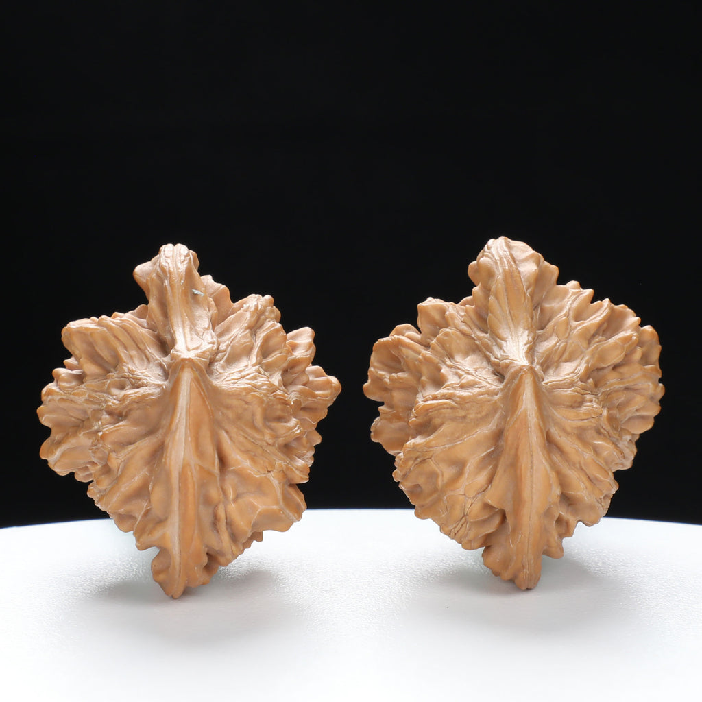 “Penguin” Natural Penguin-Shaped Irregular Wenwan Walnuts Pair | Size:30L*28W*37H | UPI:UR-00067