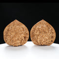 ”Large Mandarin Hat” Hand-Carved Fulushou Official's Cap Wenwan Walnuts Pair | Size:49L*43W*51H | UPI:UR-00091