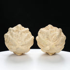 “Ghost Face” Natural Large-Nose Grimace Indonesian Walnuts Pair (Honker Duo) | Size:45L*47W*60H | UPI:UR-00100