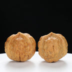 “Three-Ridged” Y-Shaped Mini Hammer Compact Triple-Ridge Wenwan Walnuts Pair | Size:34L*34W*32H | UPI:UR-00110