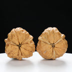 “Three-Ridged” Y-Shaped Mini Hammer Compact Triple-Ridge Wenwan Walnuts Pair | Size:34L*34W*32H | UPI:UR-00110