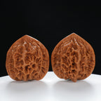 “Qilin Scale Pattern” Qilin Official's Cap Wenwan Walnuts Pair | Size:45L*44W*47H | UPI:UR-00131