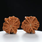 “Qilin Scale Pattern” Qilin Official's Cap Wenwan Walnuts Pair | Size:45L*44W*47H | UPI:UR-00131