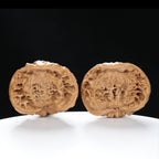"Snake Head" Collector's Rare Large Size Cobra Snake Head Treasure Basin Hand-Matched Wenwan Walnuts Pair | Size:51L*30W*36H | UPI:UR-00141