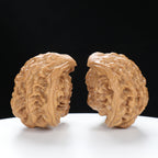"Snake Head" Collector's Rare Large Size Cobra Snake Head Treasure Basin Hand-Matched Wenwan Walnuts Pair | Size:51L*30W*36H | UPI:UR-00141