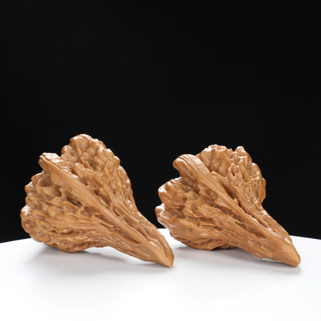 “Platypus” Natural Large Platypus-Shaped Irregular Wenwan Walnuts Pair | Size:34L*36W*54H | UPI:UR-00140