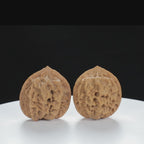 "Large Mandarin Hat" Vintage-style entry level Wenwan Walnuts Pair | Size:38L*38W*40H | UPI:UR-00020