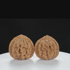 "Large Mandarin Hat" Collector's entry level Wenwan Walnuts Pair | Size:45L*40W*43H | UPI:UR-00021