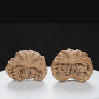 “Snake Head” Collector's Rare Deep Concave Treasure Basin Snake Head Hand-Matched Wenwan Walnuts Pair | Size:47L*30W*40H | UPI:UR-00068