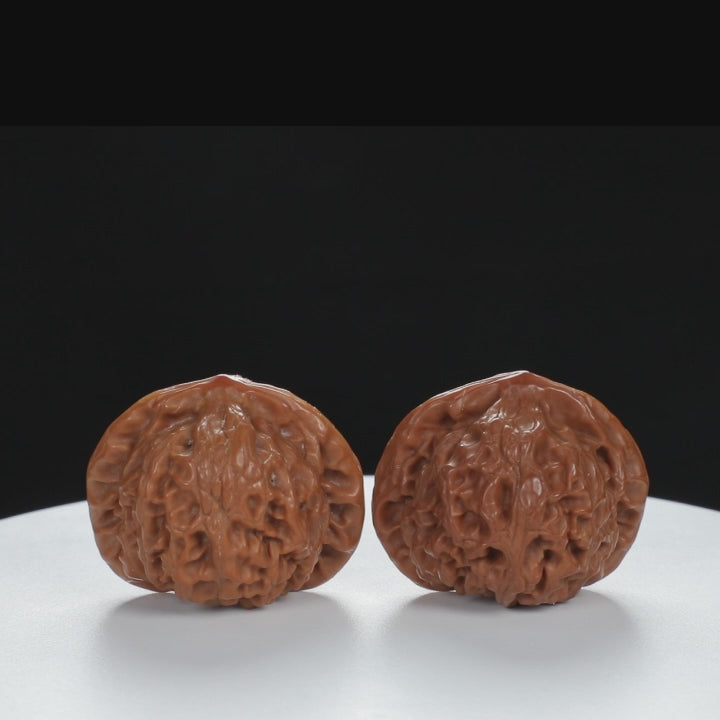 "Palace Lantern" Premium entry level Wenwan Walnuts Pair | Size:42L*38W*35H | UPI:UR-00037