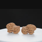 “Penguin” Natural Penguin-Shaped Irregular Wenwan Walnuts Pair | Size:30L*28W*37H | UPI:UR-00067