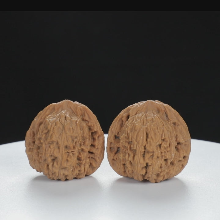"Millstone" Classic Wenwan Walnuts Pair | Size:36L*35W*34H | UPI:UR-00003